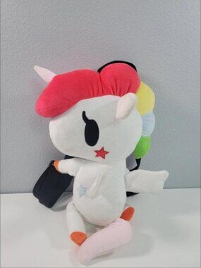 Tokidoki Neon Star Stellina Unicorno Unicorn Plush Backpack Cosplay